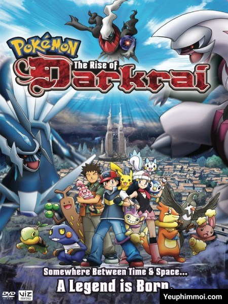 Pokemon: Cuộc Đối Đầu Giữa Dialga Với Palkia Và Darkrai