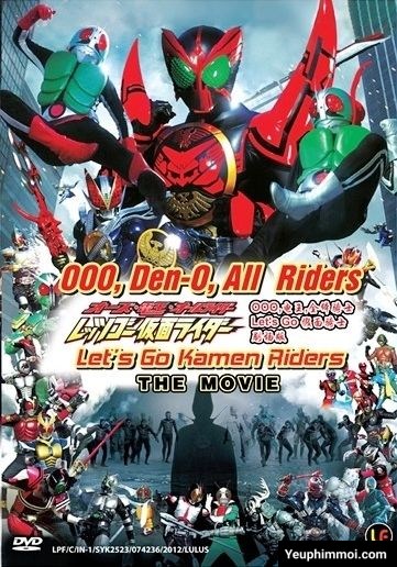 OOO x Den-O All Riders Let’s Go Kamen Riders